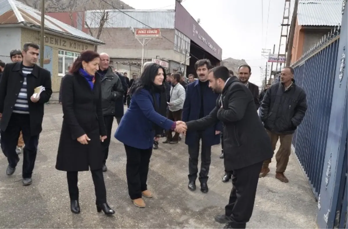 BDP\'li Adaylardan Esnaf Ziyareti