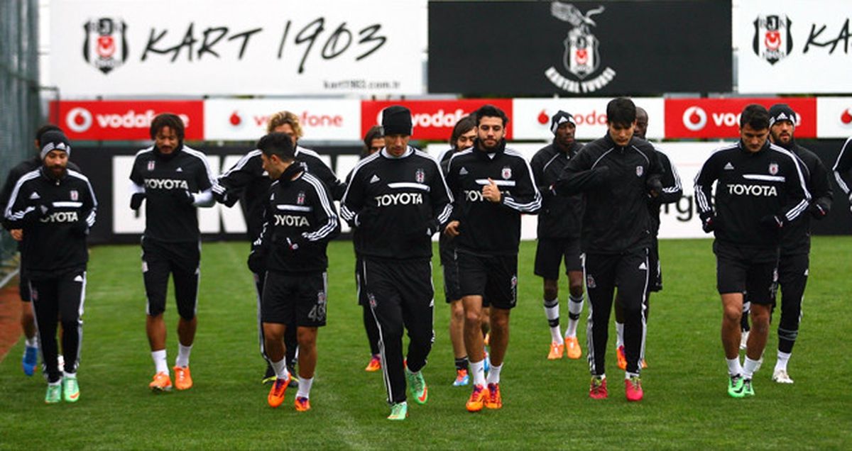 Beşiktaş Taktik Çalıştı