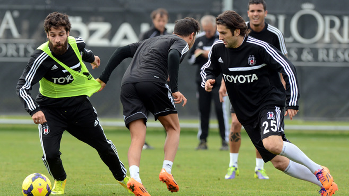 Beşiktaş Taktik Çalıştı