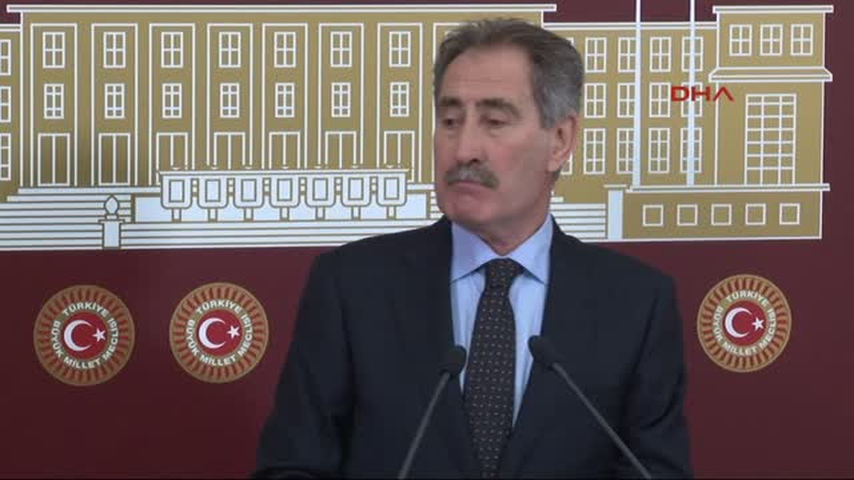 Ertuğrul Günay, TBMM\'de Basın Toplantısı Düzenledi.