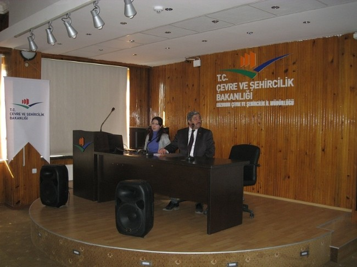 Erzurum Çevre ve Şehircilik İl Müdürlüğünden Seminer