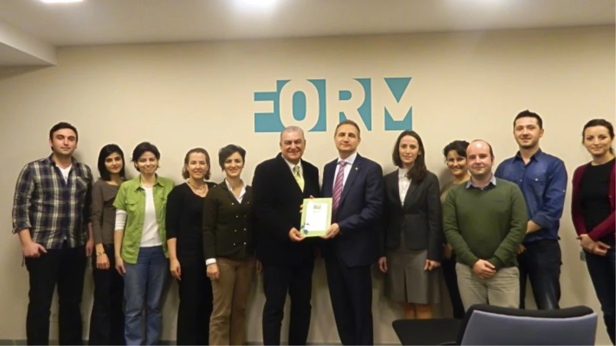 FORM, "Green Office" Diplomasını Aldı
