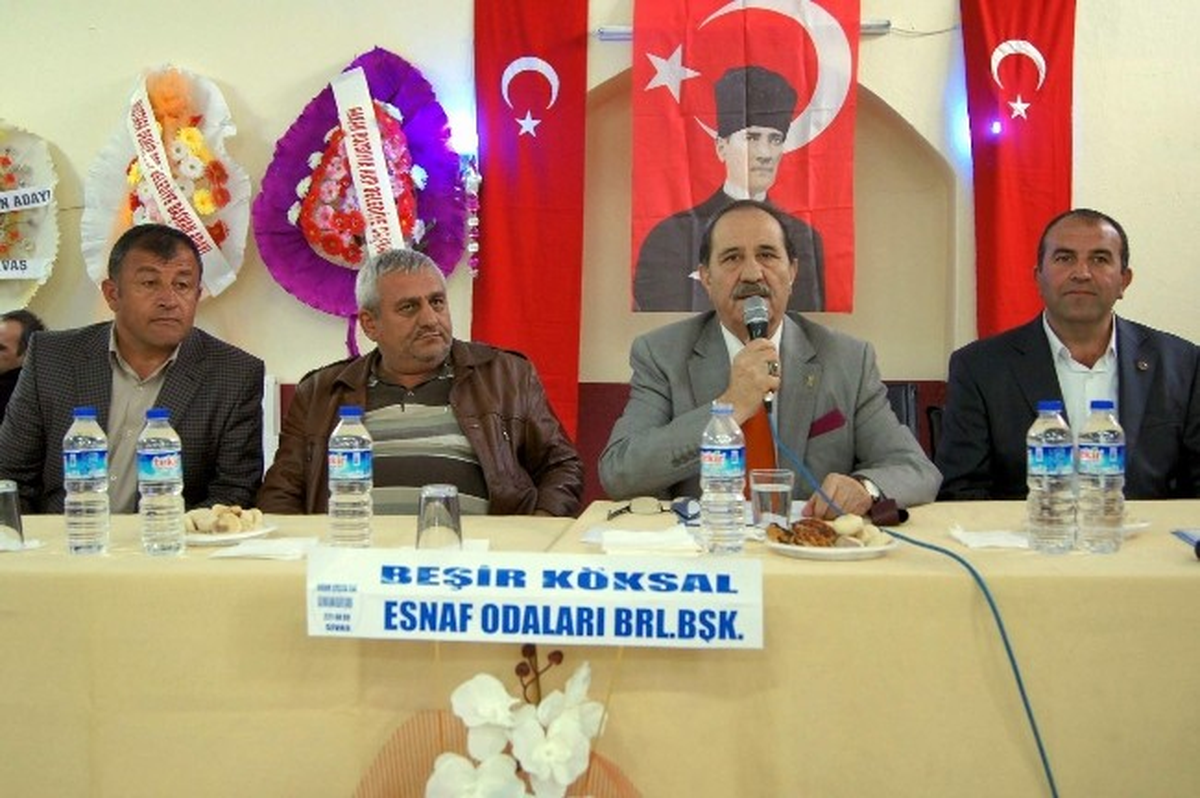 Gemerek Esnaf ve Sanatkarlar Odası Genel Kurulu\'nu Yaptı