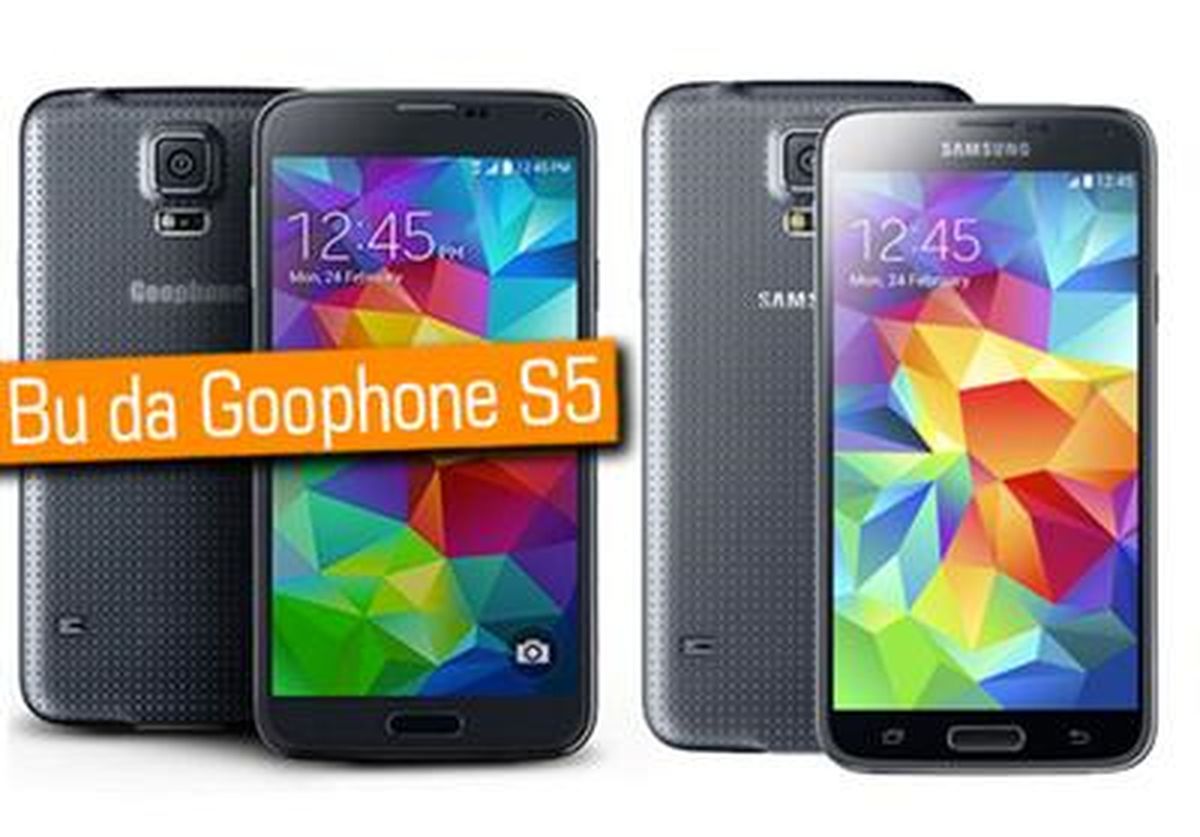 Goophone İki Günde Galaxy S5\'i Klonladı
