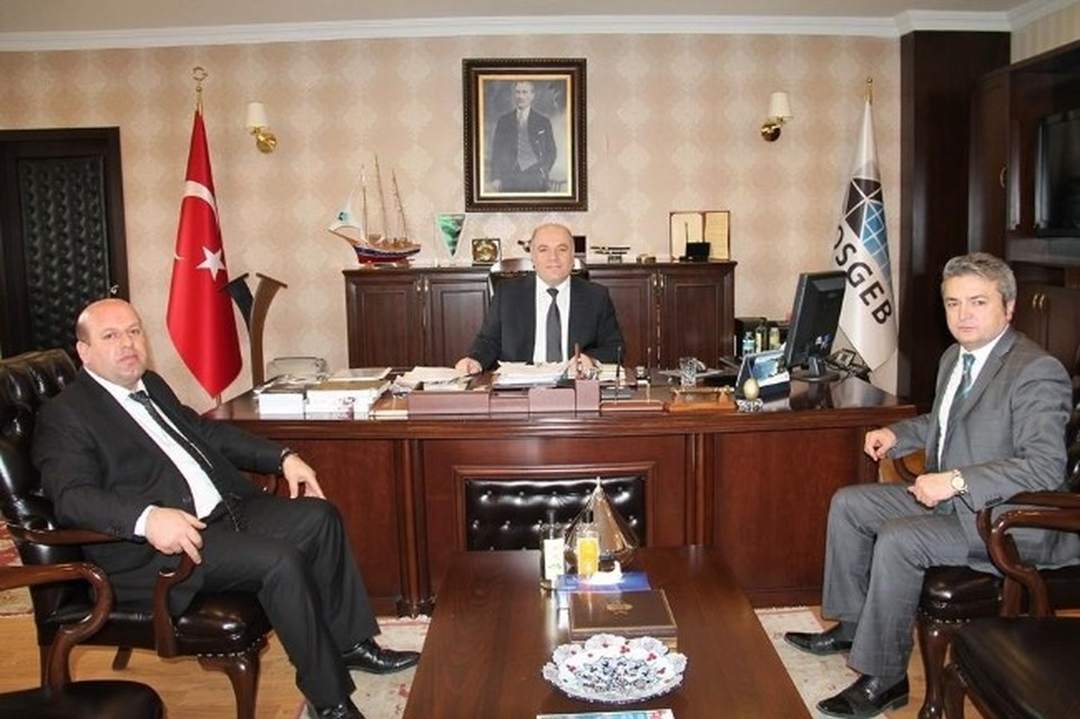 HATSO Heyeti KOSGEB Başkanı\'nı Ziyaret Etti