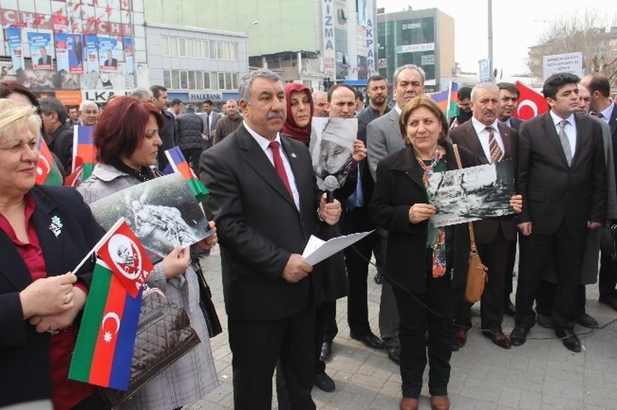 Iğdır\'da Hocalı Katliamı Kınandı