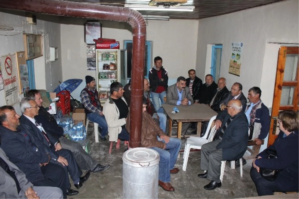 Karaosmanoğlu Köy Ziyaretlerine Zeytineli Köyü ile Devam Etti