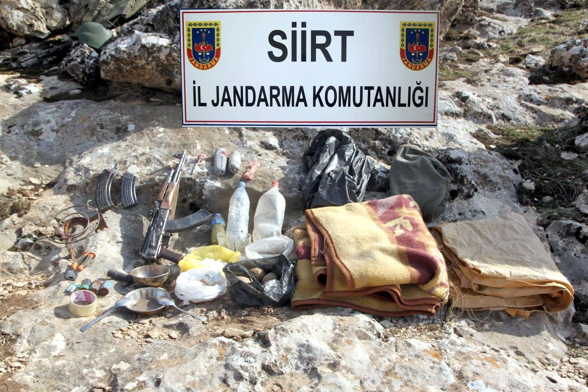 Kurtalan\'da Mühimmat Ele Geçirildi