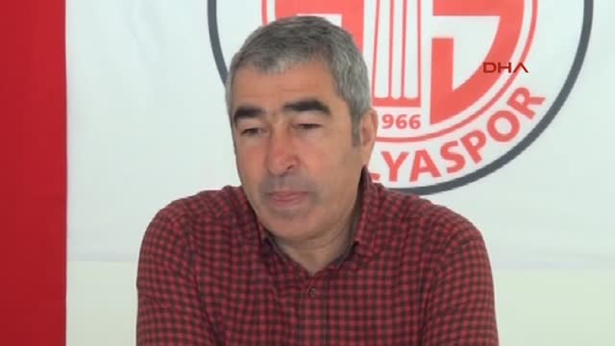 Medical Park Antalyaspor Teknik Direktörü Samet Aybaba Kazanmak İçin Gidiyoruz