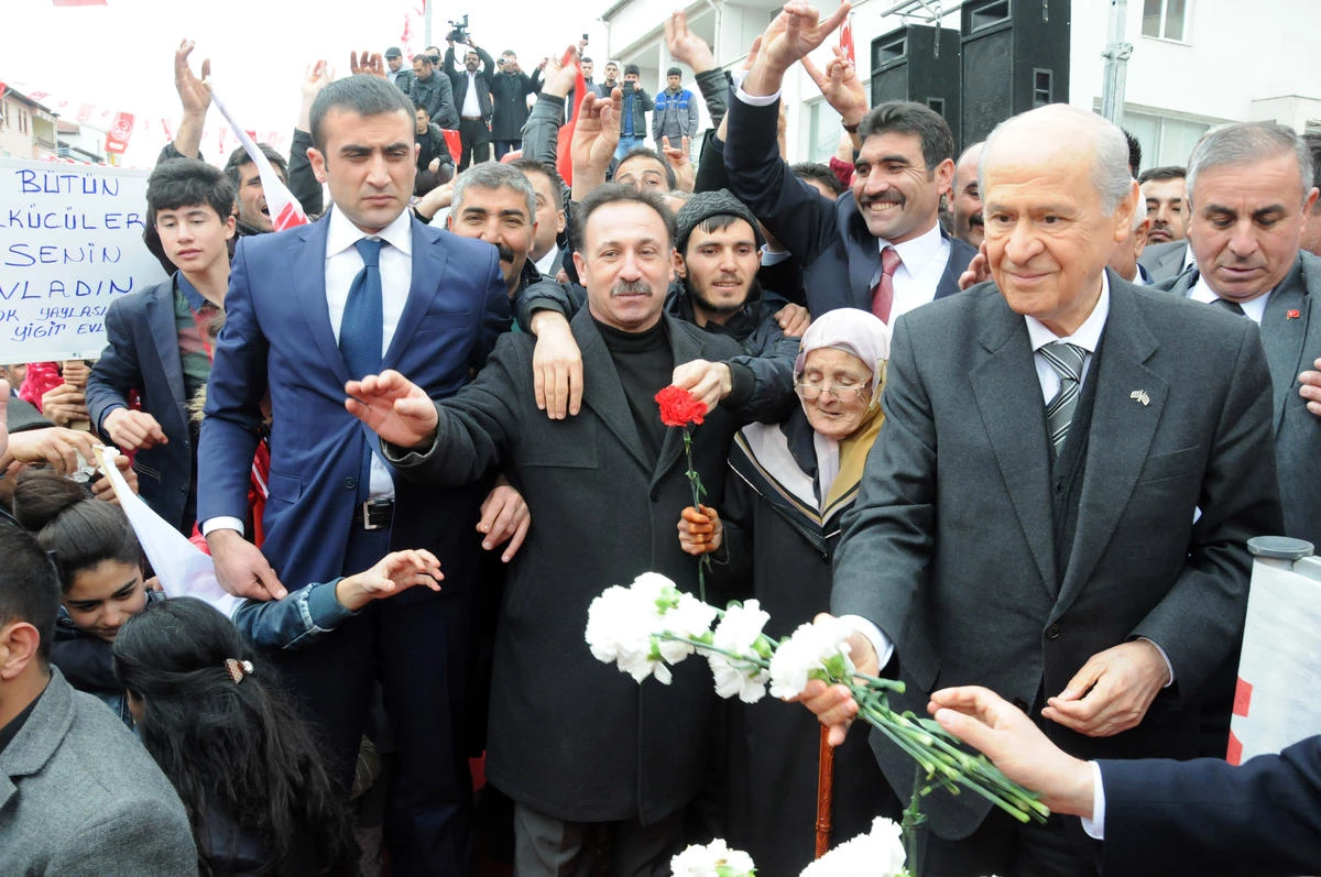 MHP Genel Başkanı Bahçeli, Yozgat\'ta