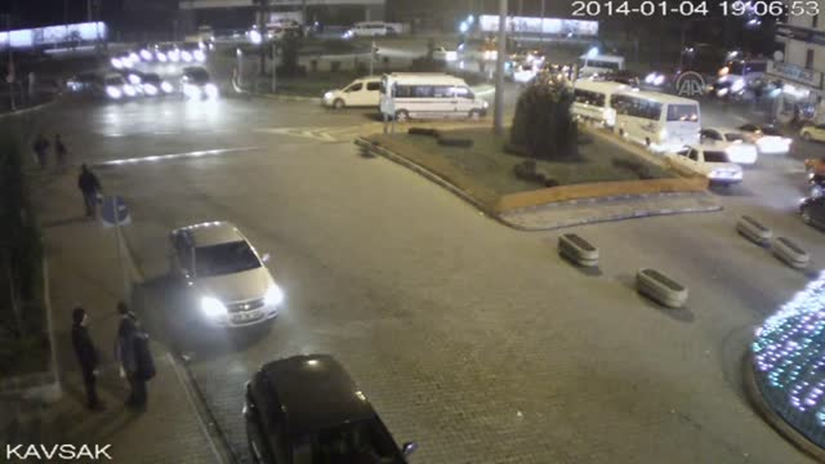 MOBESE\'ye Yansıyan Kaza Görüntüleri