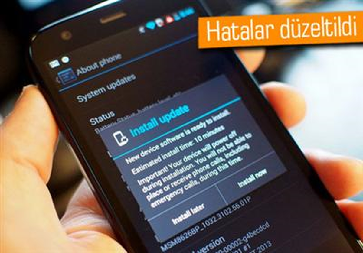 Moto G\'ye Yeni Güncelleme
