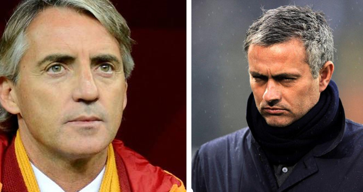 Mourinho ve Mancini Kavgası