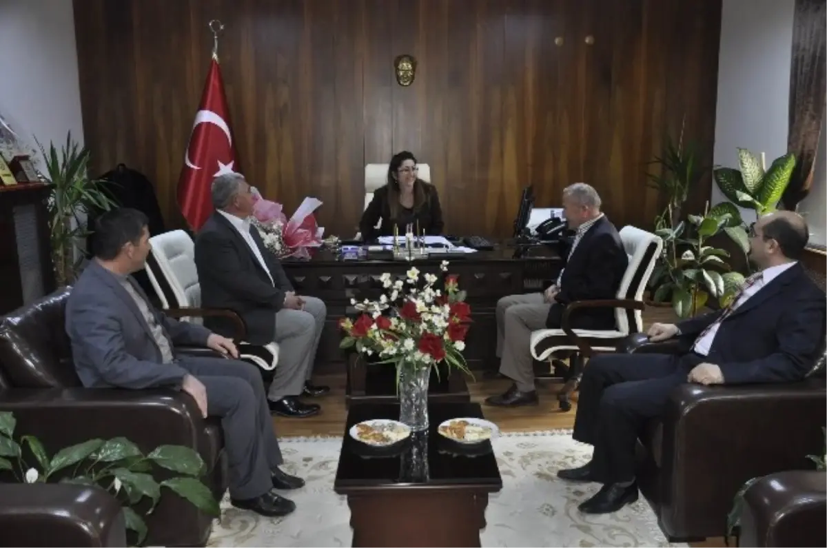 Ntb Yöneticilerinden İl Defterdarı Ercoşman'a Ziyaret