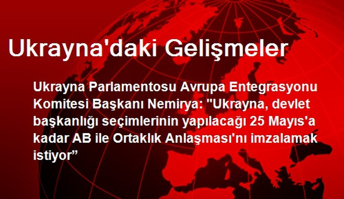 Ukrayna\'daki Gelişmeler