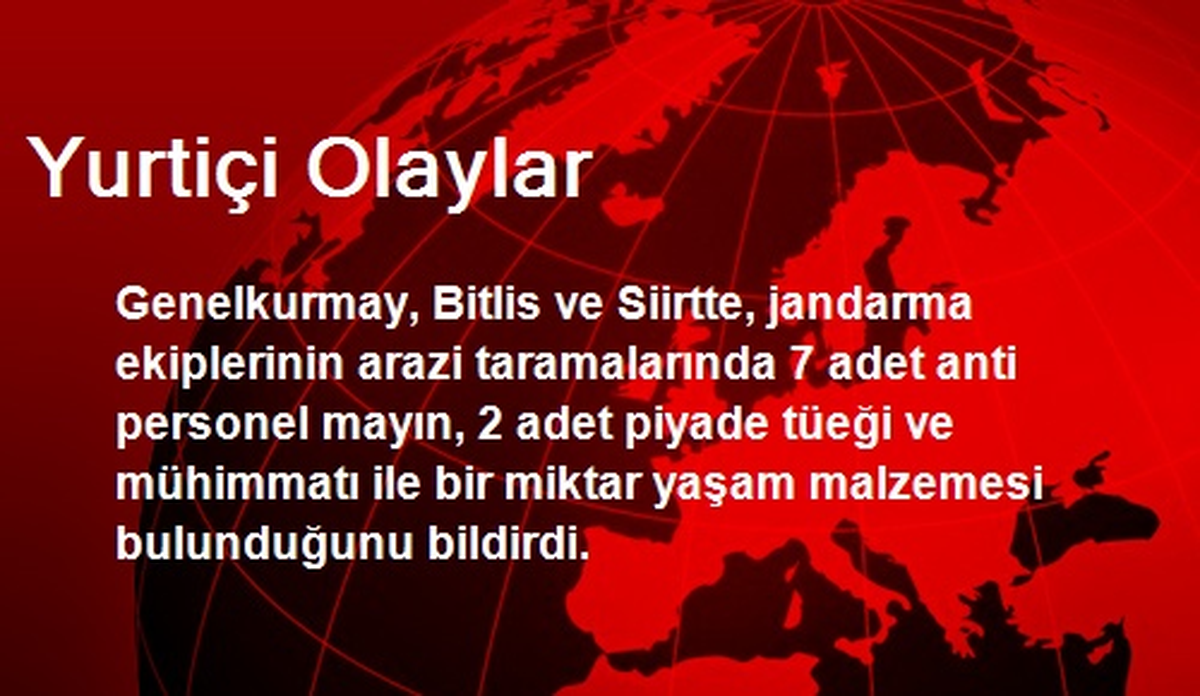 Yurtiçi Olaylar