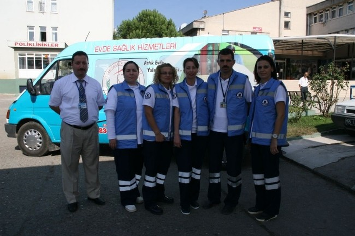 Samsun\'da Evde Sağlık Hizmetinde 6 Bin 117 Hastaya Ulaşıldı