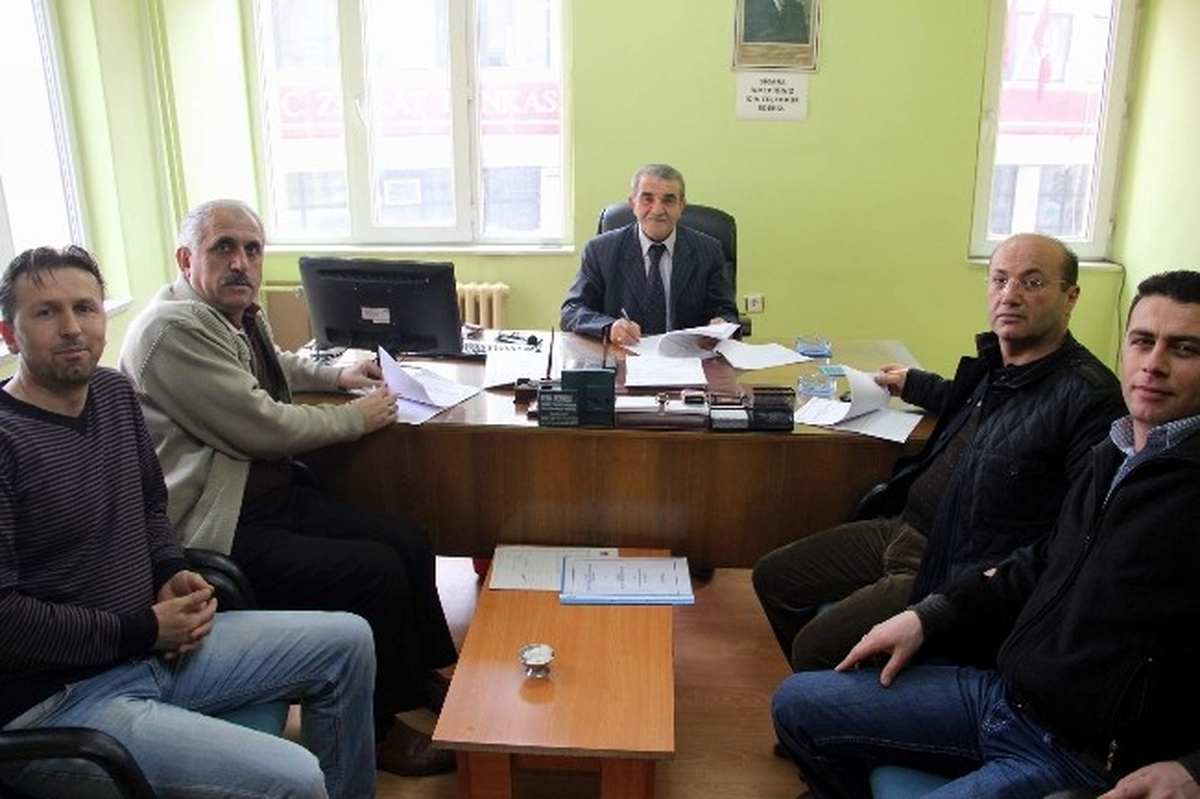Suşehri Sulama Birliğinden Sözleşme Sevinci