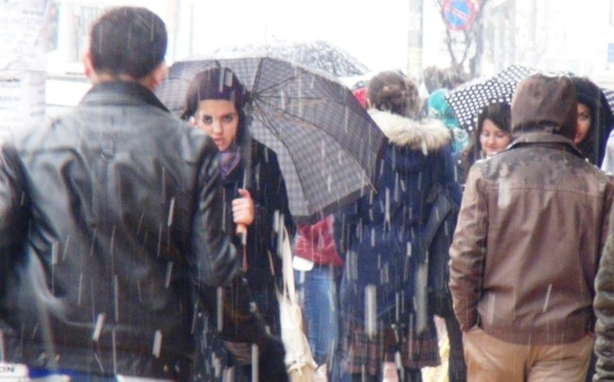 Van\'da Kar Yağışı
