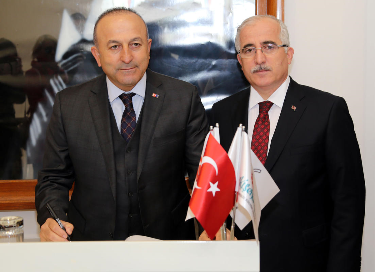 AB Bakanı ve Başmüzakereci Çavuşoğlu Açıklaması