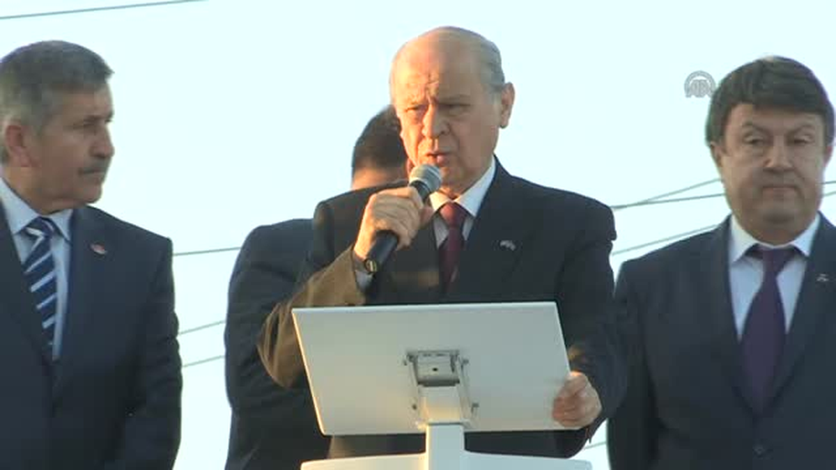 Bahçeli: \'\'Başbakanı ikna edin\'\' -