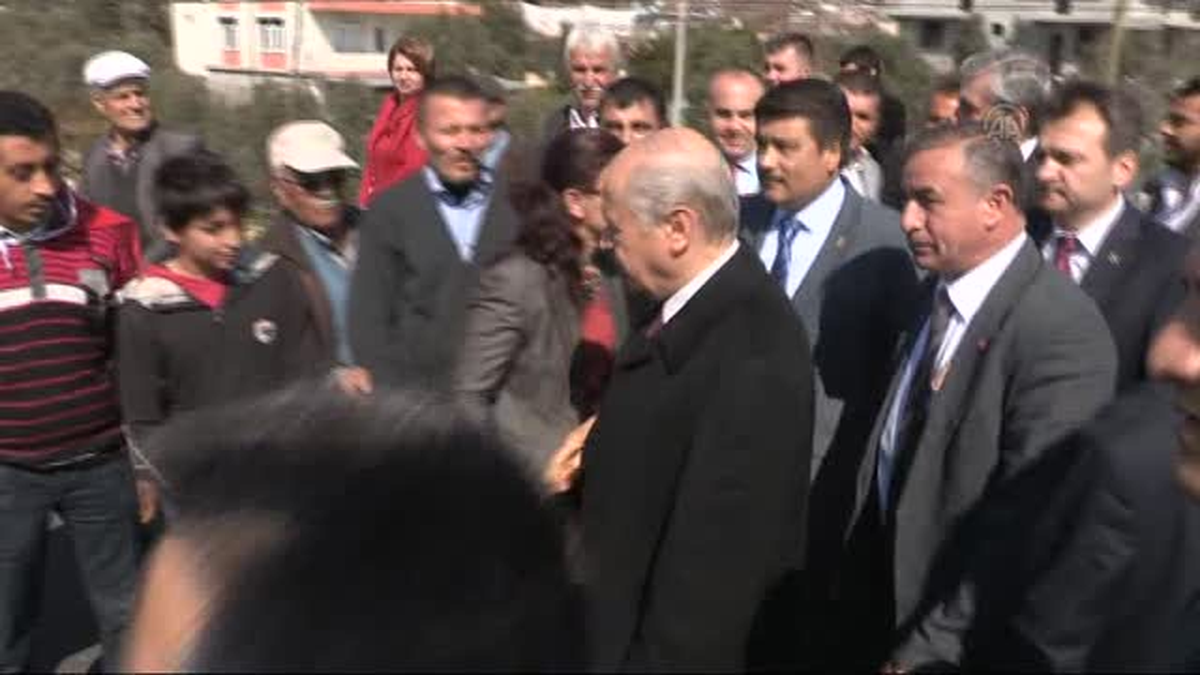 Bahçeli - "Burası Türkiye, Burası Manavgat Projesi" tanıtım toplantısı -