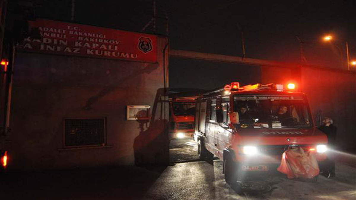 Bakırköy Kadın Cezaevinde Yangın