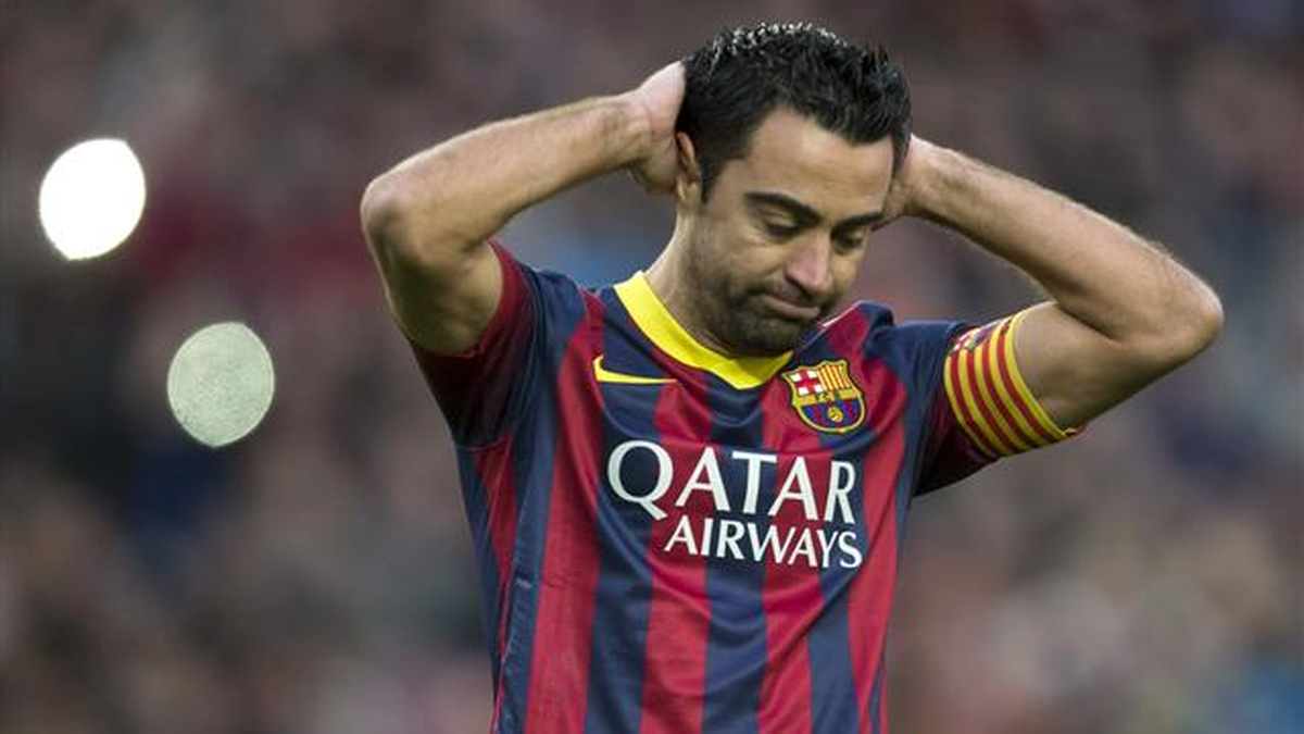 Barcelona\'nın Yıldızı Xavi Mutsuz