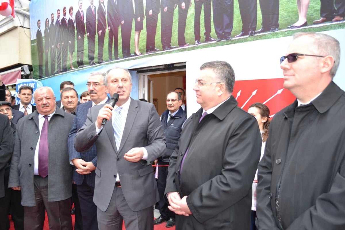 CHP Grup Başkanvekili İnce, Kırklareli\'de