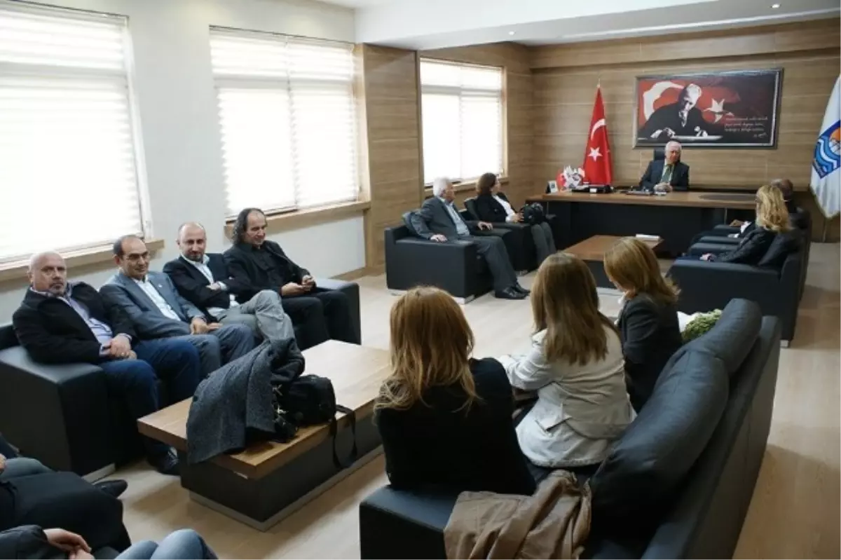 CHP Mezitli İlçe Yönetiminden Başkan Yıldırım'a Ziyaret