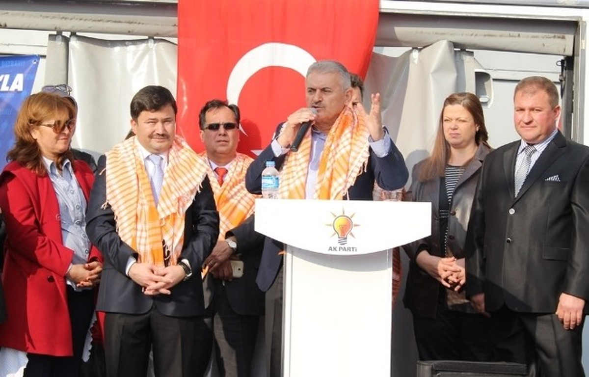 Çiğli\'de Adnan Yılmaz\'a "Yıldırım" Destek