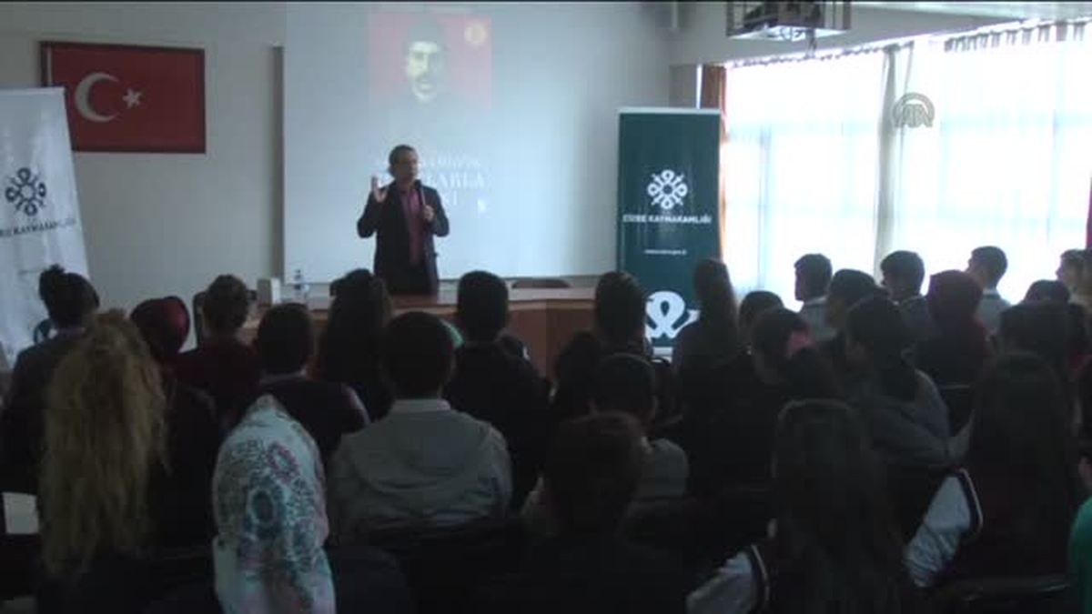 Mustafa Armağan Cizre\'de Öğrencilerle Buluştu