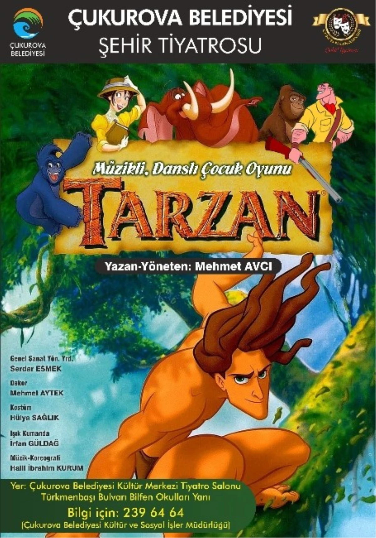 Çukurova\'da "Tarzan" Heyecanı