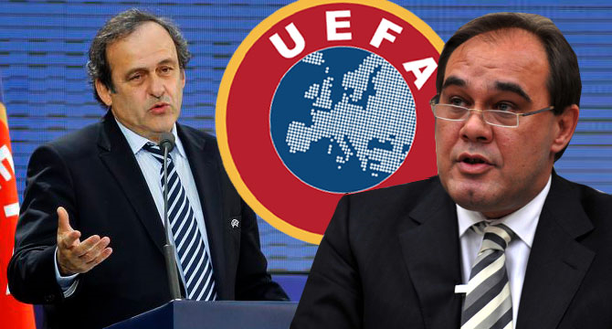 TFF Başkanı Demirören, UEFA Başkanı Platini İle Görüştü