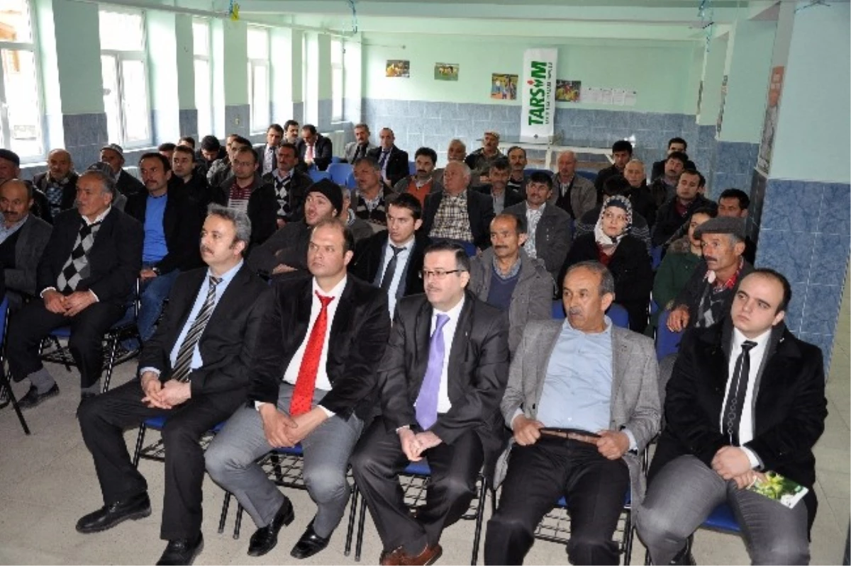 Devlet Destekli Tarım Sigortaları Bilgilendirme Toplantısı Kürtün\'de Yapıldı