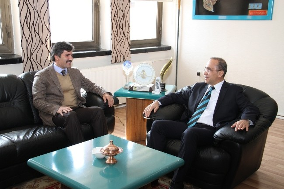 Erzincan Emniyet Müdürü İnci\'den Başkan Çakır\'a Ziyaret