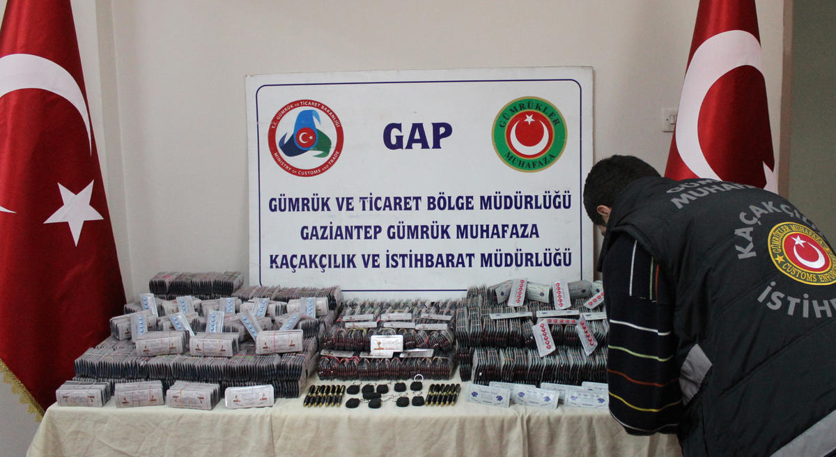Gaziantep\'te Kaçakçılık Operasyonu