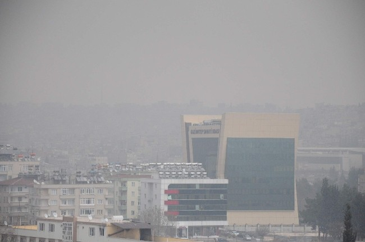 Gaziantep\'te Toz Bulutu Etkili Oluyor