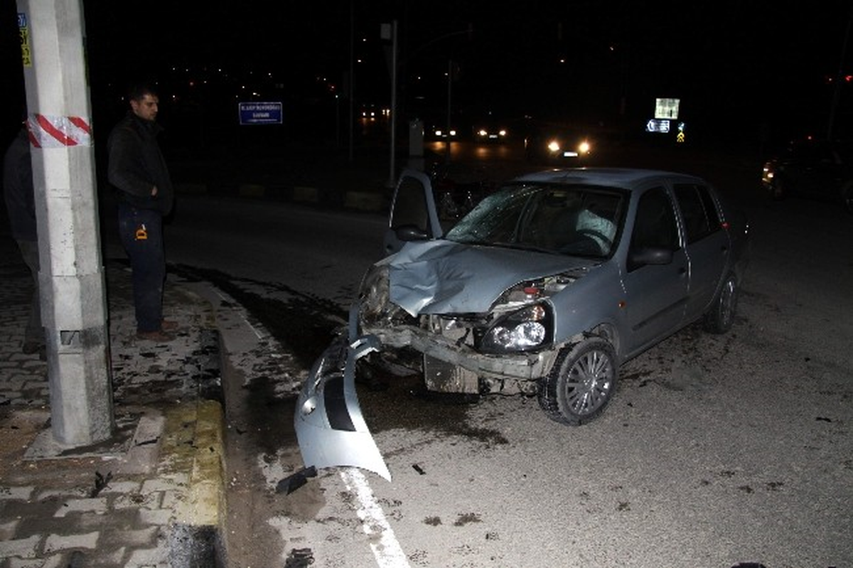Gaziantep\'te Trafik Kazası: 1 Yaralı