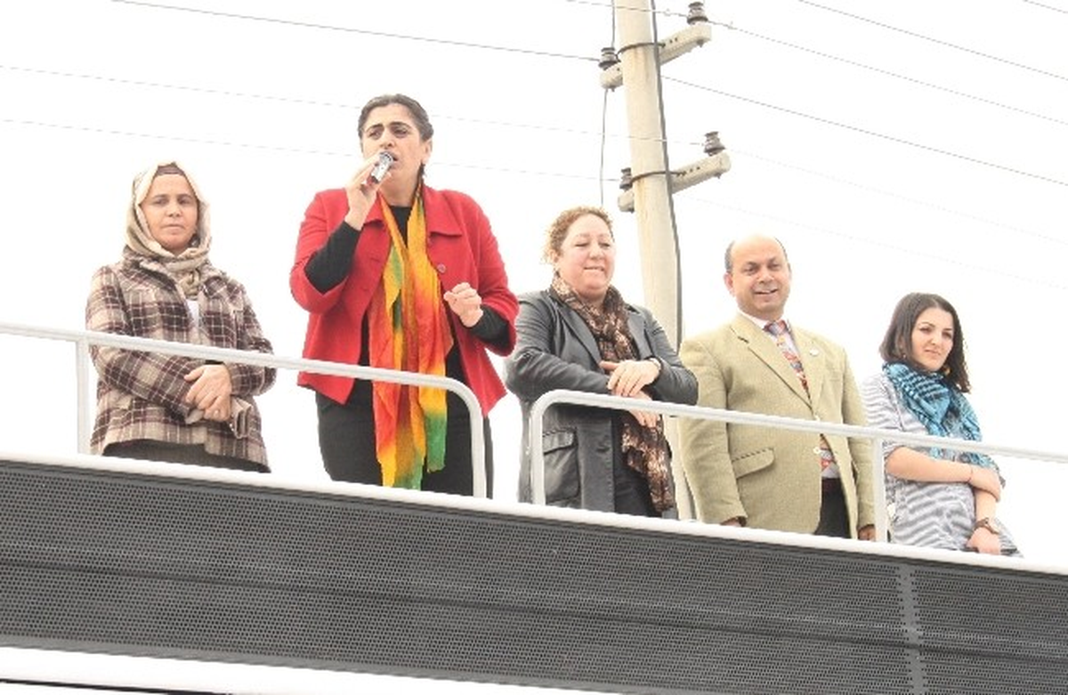 HDP\'li Tuncel Milas\'ta Konuştu