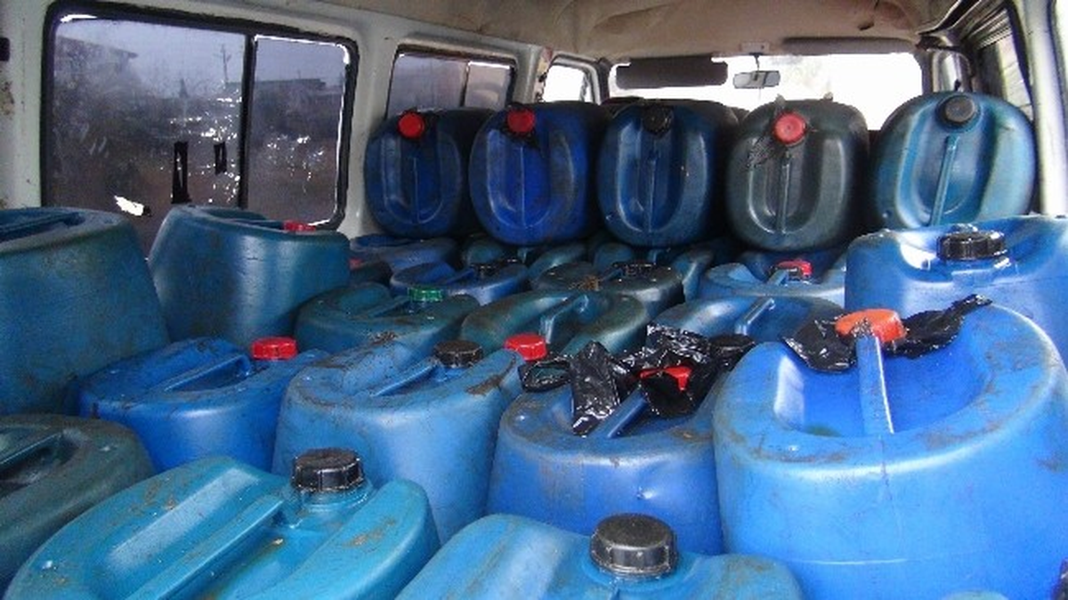 İslahiye\'de 2 Bin 650 Litre Kaçak Motorin Ele Geçirildi