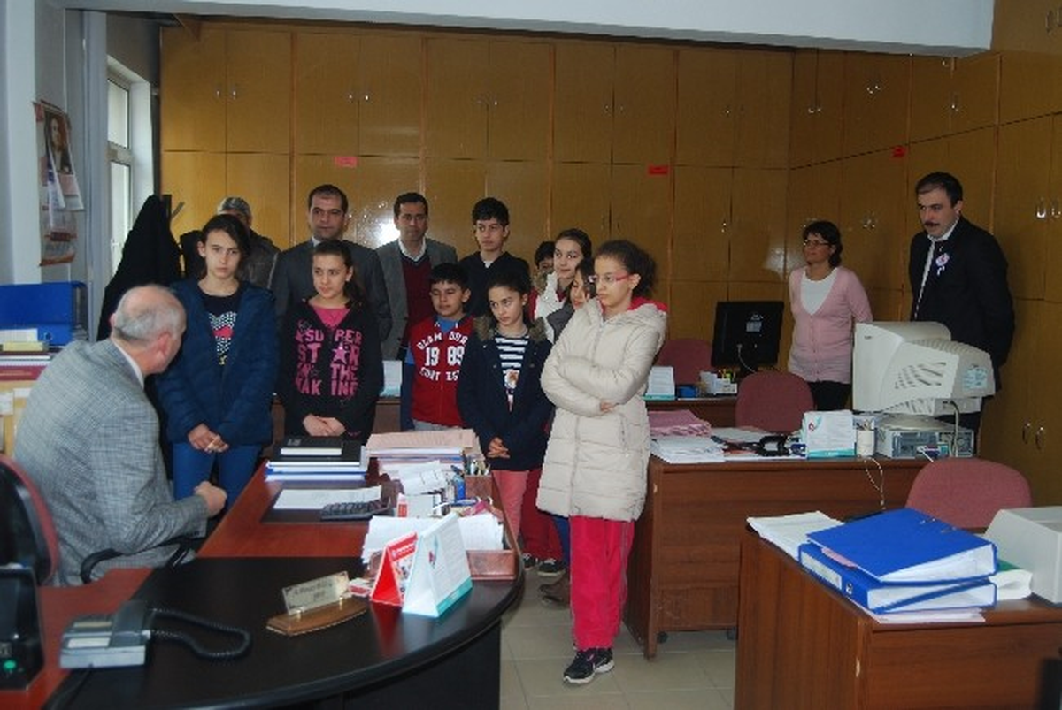 Malkara Kültür Ortaokulu Öğrencileri Vergi Dairesini Ziyaret Etti