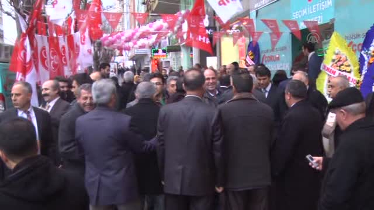 MHP Genel Başkan Yardımcısı Durmaz, Çorum\'da