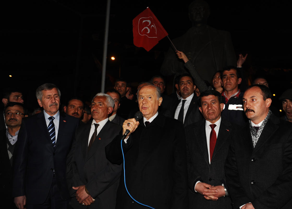 MHP Genel Başkanı Bahçeli Burdur\'da