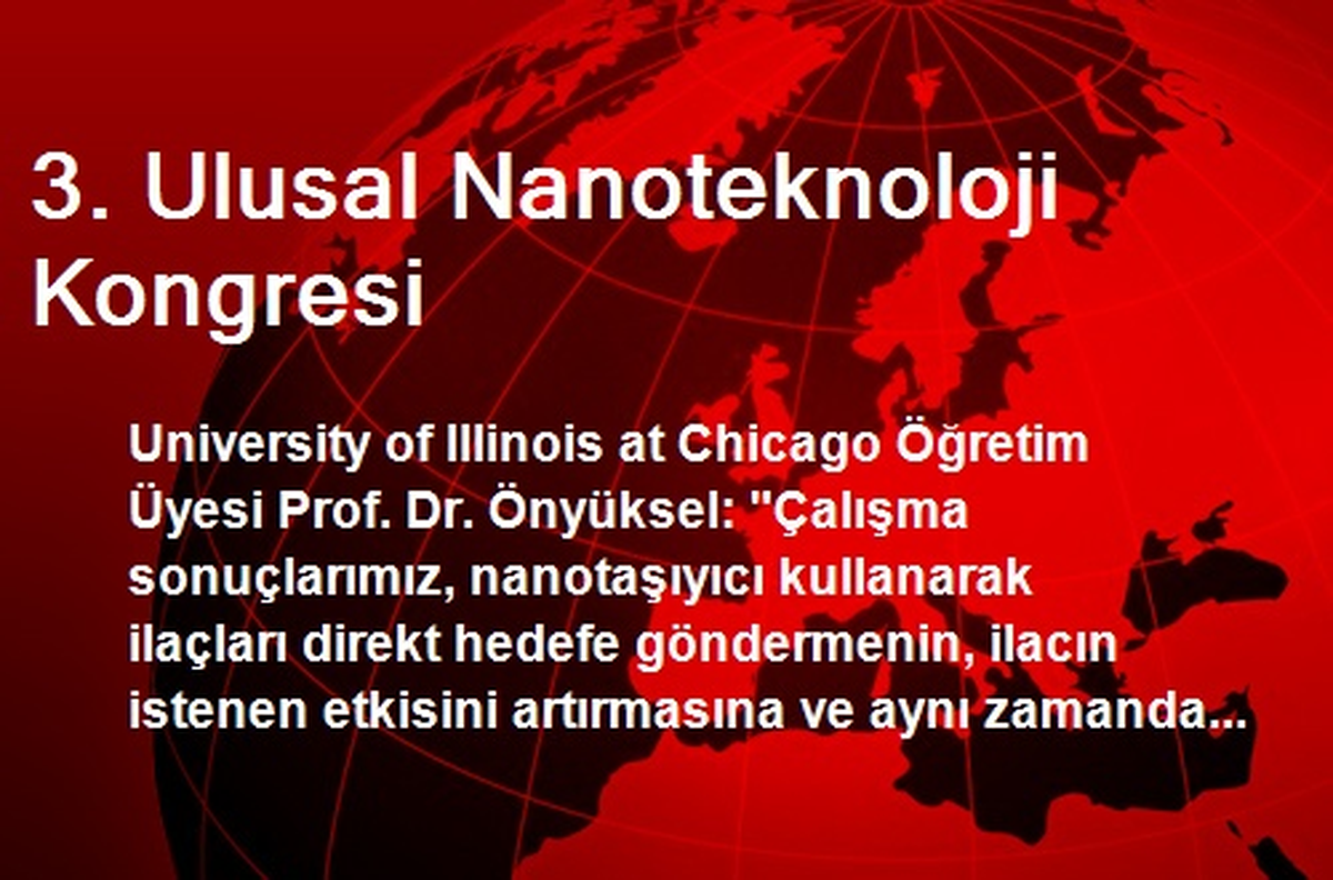 3. Ulusal Nanoteknoloji Kongresi