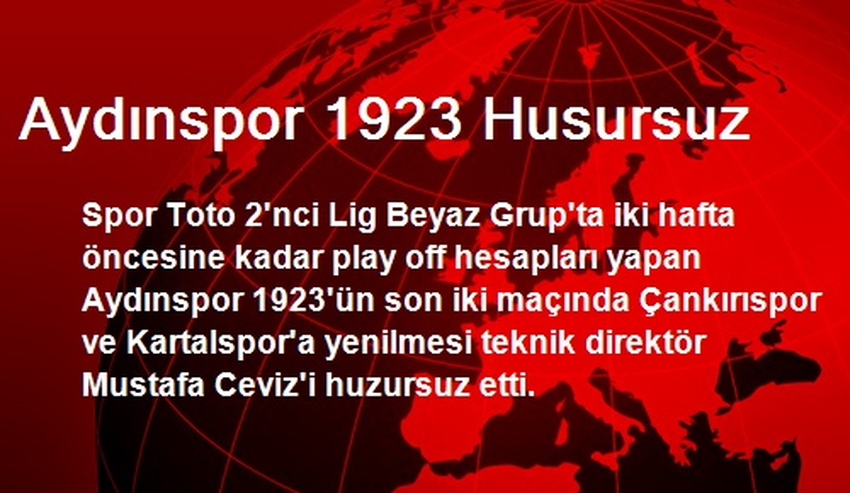 Aydınspor 1923 Husursuz