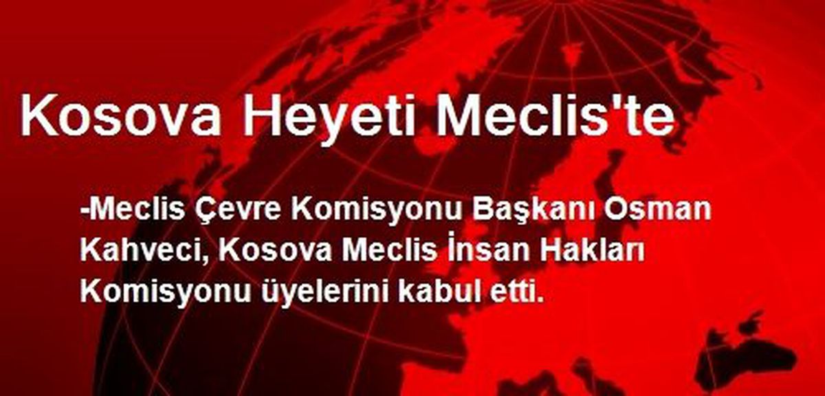 Kosova Heyeti Meclis\'te