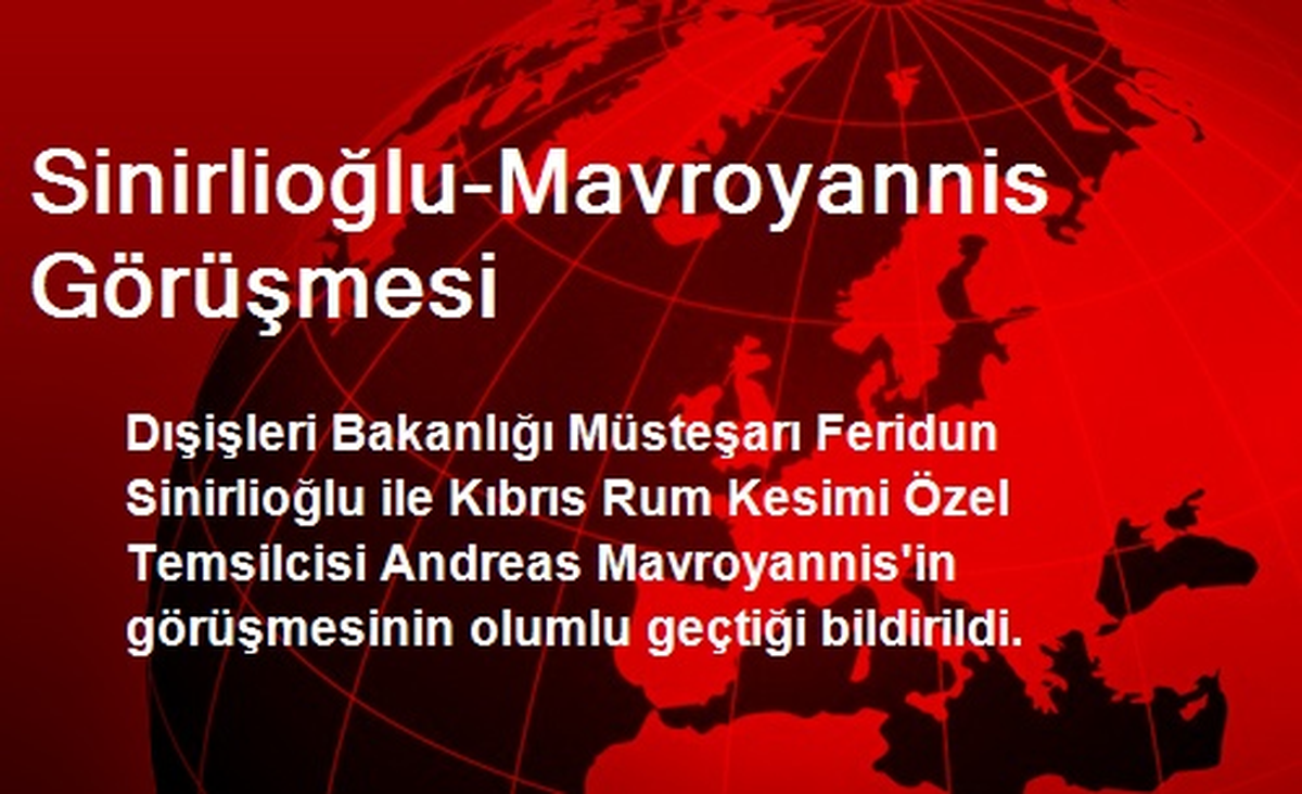 Sinirlioğlu-Mavroyannis Görüşmesi