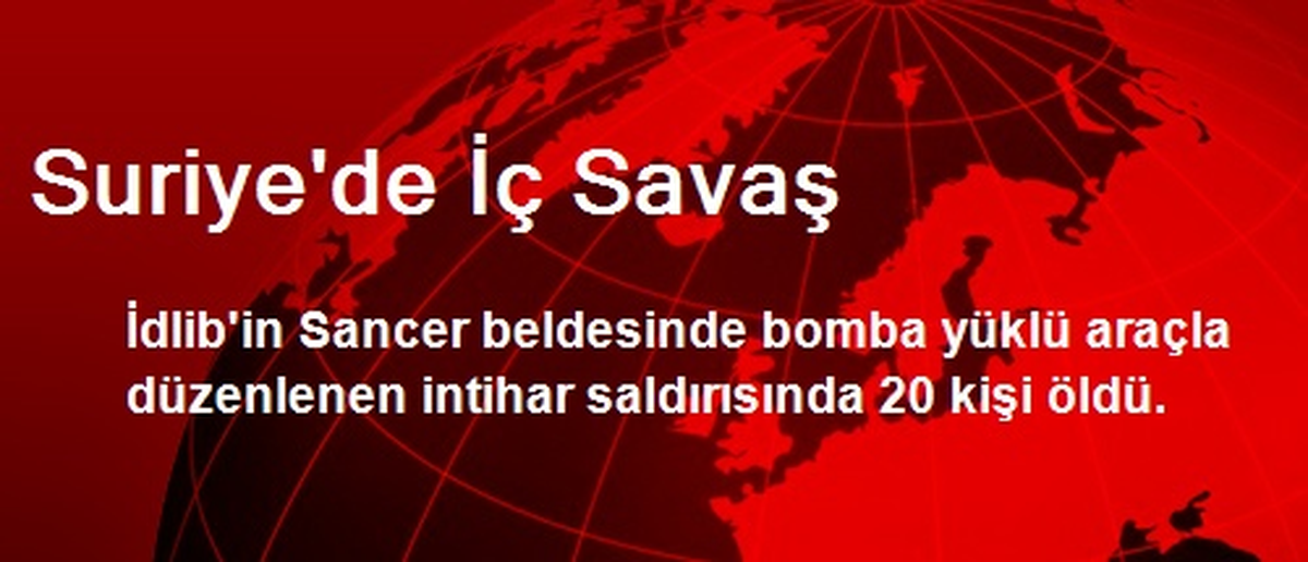 Suriye\'de İç Savaş