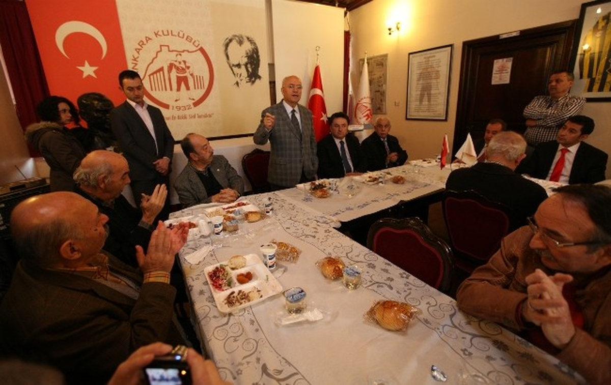 Yenimahalle Belediye Başkanı Yaşar\'dan Ferfene Ziyareti